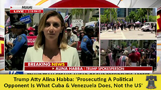 Trump Atty Alina Habba: 'Prosecuting A Political Opponent Is What Cuba & Venezuela Does, Not the US'