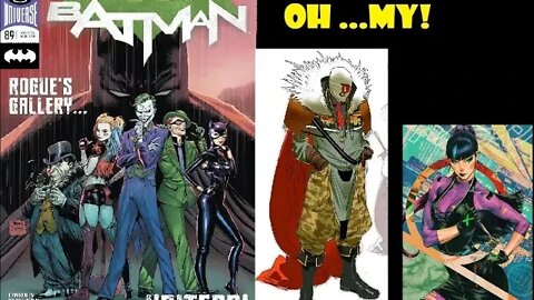 Batman #89 Dark Designs Revealed! A New Villain And Sidekick Punchline