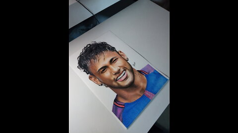 Desenho do Neymar