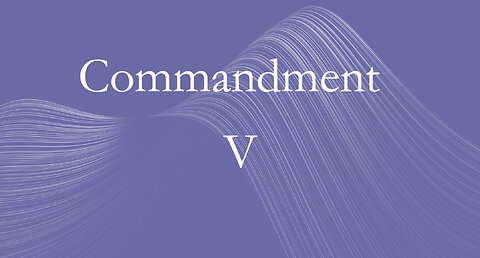 Fifth Commandment