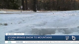 Mt. Laguna excited to welcome visitors after first snowfall of the season