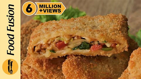 Crispy Vegetable Box Patties recipe by Food Fussion.