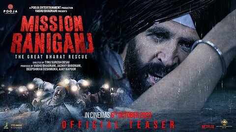 Mission Raniganj The Great Bharat Rescue Official Teaser | Akshay Kumar | In Cinemas 6th October