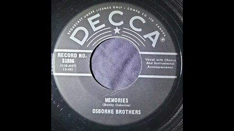 The Osborne Brothers – Memories