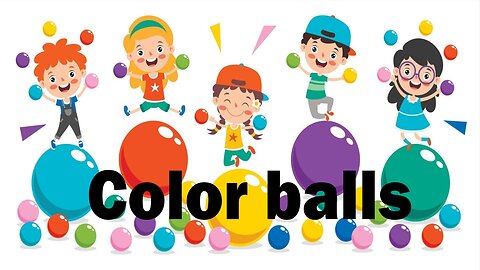 Colors Ball | Kids Cartoon | Kids Learning | Kidsplaytime | KidsVid | Colors