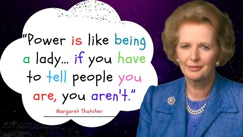 Uncover The Margaret Thatcher Quotes About Women And Life Quotes Home