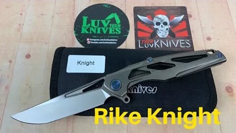 Rike Knight Knife / Includes Disassembly Beautiful and affordable !
