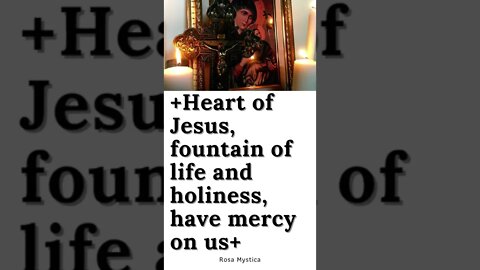 Heart of Jesus, fountain of life and holiness, have mercy on us #SHORTS