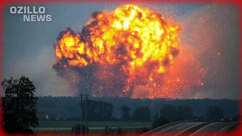 Kremlin was Shaken by this News! HUGE Explosion at the Russian Ammunition Depot!