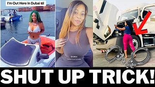 ig THOT JAILED in DUBAI for TALKING too MUCH ! STFU 🤐🤐