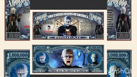 eBay find #3 | Horror Novelty Bills #horror #slasher #ebayfinds