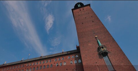 Stockholm city Hall, Sweden (in Ultra 4K)