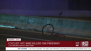 Bicyclist killed on Loop 202 near 40th Street