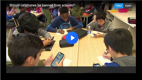 Should cellphones be banned from schools?