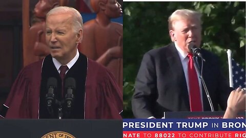 Stark Contrast: Recent Speeches From Trump And Biden Cast Very Different Tones And Views Of America
