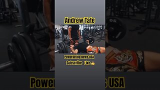 Andrew Tate: The TOP G Bench Press Expert #viral #short #shorts