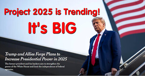 Project 2025 is Trending! It's BIG! Fake News Ratings Tanking! Gold Breaks Record!
