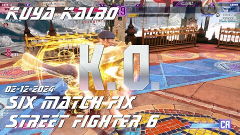 Kuya Kalbo Six Match Fix with Chun Li on Street Fighter 6 as Puyat 02-12-2024