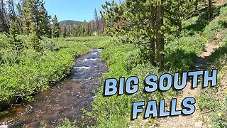 Big South Falls - Comanche Peak Wilderness / Roosevelt National Forest