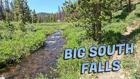 Big South Falls - Comanche Peak Wilderness / Roosevelt National Forest