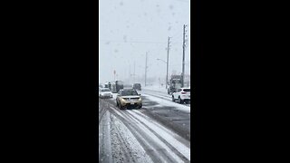 Truck Rollover In Etobicoke Ontario