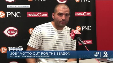 Joey Votto out for season, preparing for surgery on rotator cuff