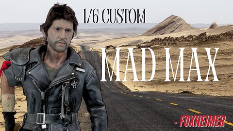 1/6 Scale Mad Max The Road Warrior action figure custom head Sculpt 6 Mel Gibson no Sideshow