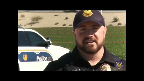 Phoenix Police sergeant takes wife on ride along, ending in canal rescue of family