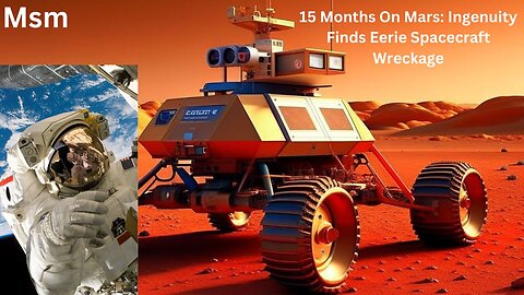 15 Months On Mars: Ingenuity Finds Eerie Spacecraft Wreckage
