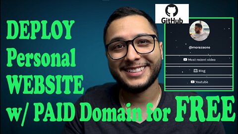 DEPLOY website for FREE with PAID domain (Github, Netlify, GoDaddy)