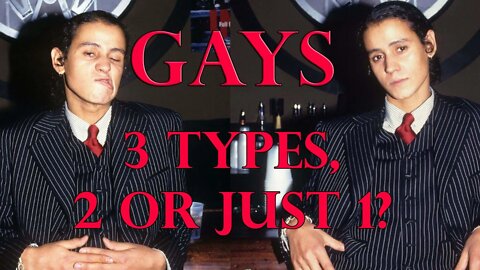 Male homosexuality: the types - three or two?