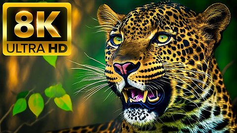 THE GREATEST ANIMALS 8K ULTRA HD with Animal Sounds (Colorfully Dynamic)