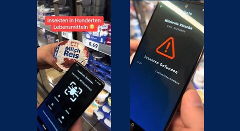 The Germans have developed a new app: the WEF Buggy Food Detector!