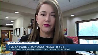 Tulsa Public Schools finds "issue"