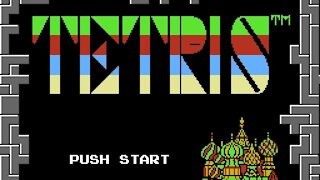 Tetris Title Screen.