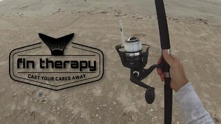 Surf fishing the Louisiana Coast - Rutherford and Holly Beaches