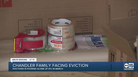 Chandler mom facing eviction amid increasing eviction trend