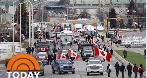 Canadian Trucker Protests Could Spill Over To The Super Bowl