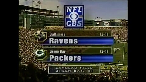 2001-10-14 Baltimore Ravens vs Green Bay Packers