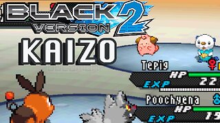Pokemon Black 2 Kaizo - NDS ROM with all-double battle difficulty hack of Pokemon Black 2