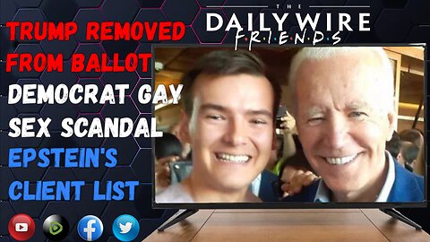 EPS 82: Trump Removed From CO Ballot / Democrat Senate Scandal / Epstein's Client List Release Order