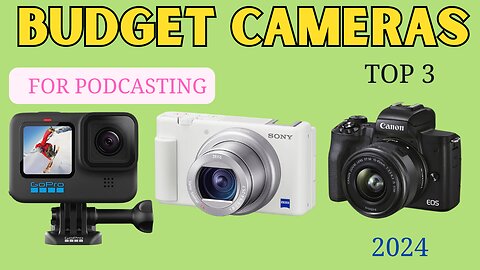 Top 3 Budget Cameras for Podcasting: Upgrade Your Setup Without Breaking the Bank! 📸🎙️ #Podcasting