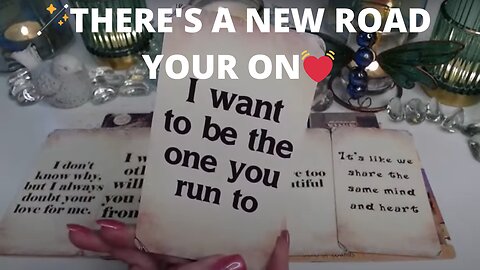 💓I WANT TO BE THE ONE YOU RUN TO🪄THERE'S A NEW ROAD YOUR ON💓 COLLECTIVE LOVE TAROT READING 💓✨