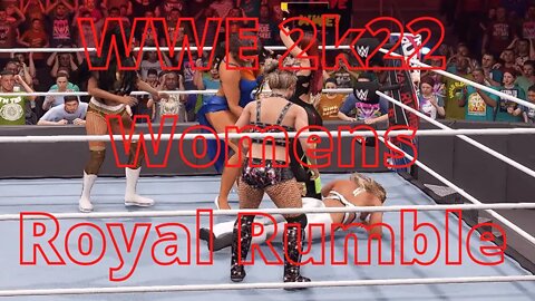 WWE 2k22 Womens Royal Rumble