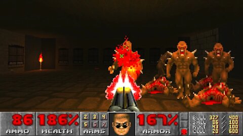 Doom 2 Evil Knows No Bounds Level 48 UV Max in 10:19 (Commentary)