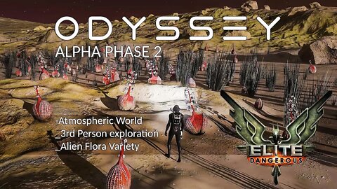 Elite Dangerous Odyssey_ Alpha Phase 2 _Atmospheric World and Alien Plant Species