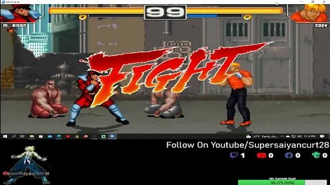 Mugen Street Fighter Z {Twitch Live}