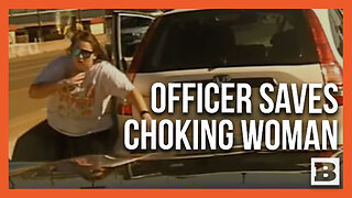 Texas Police Officer Saves Choking Driver on the Interstate