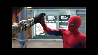"You Have a Metal Arm?" Airport Battle Scene - Captain America: Civil War - Movie CLIP HD