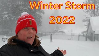 Winter Snow Storm 2022